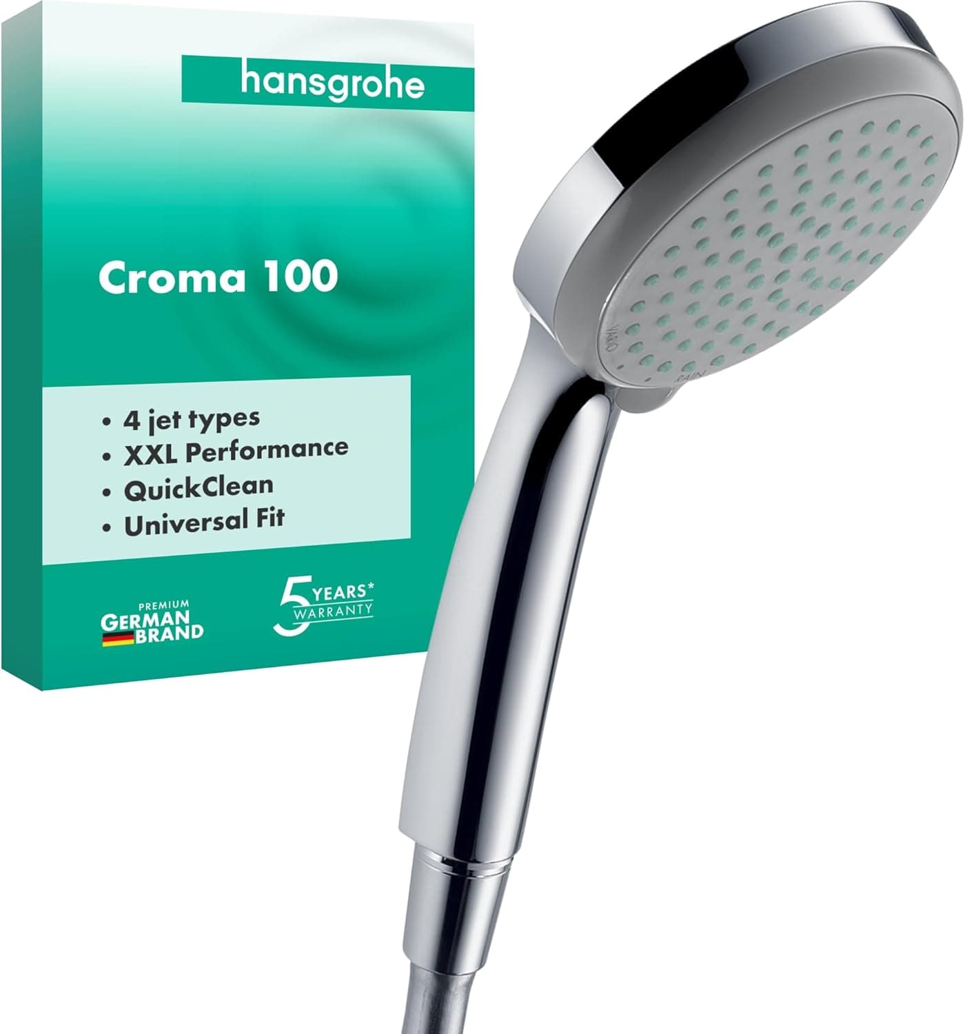 Hansgrohe Croma 100 – Vergleich Duschkopf