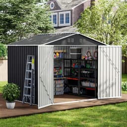 Gartenhaus Metall Produktbild