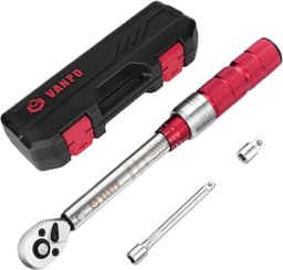Drehmomentschlüssel 1/4 Zoll – Testsieger VANPO Drehmomentschlüssel 1/4 Zoll 3–25 Nm