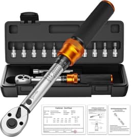 ss shovan 13-teiliges Drehmomentschlüssel-Set 1/4 Zoll 3–25 Nm