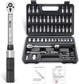 AEROFORCE 50-teiliges Drehmomentschlüssel-Set 1/4 Zoll 5–25 Nm