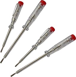 Spannungsprüfer-Schraubendreher – Testsieger H+H 45200/45500 VDE Phasenprüfer-Set 4-tlg.