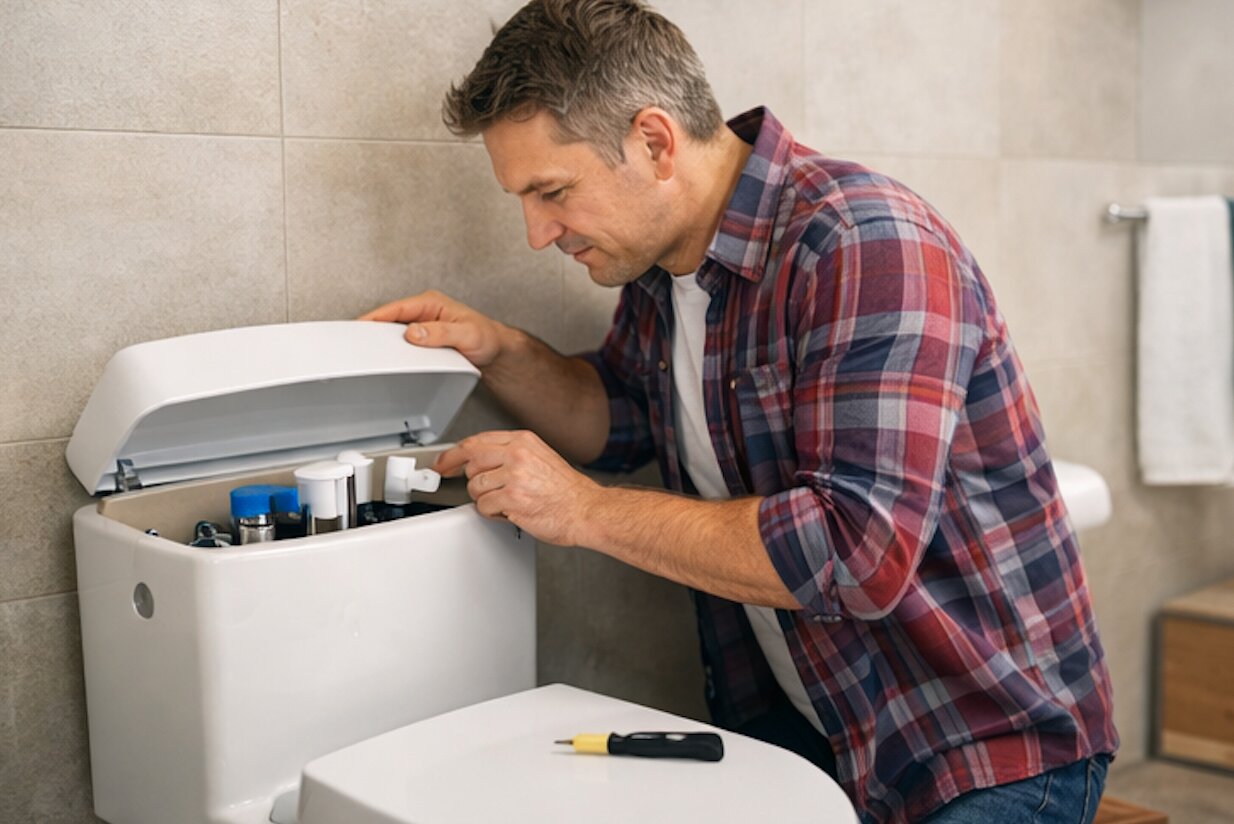 WC-Spülkasten wechseln – wann und wie