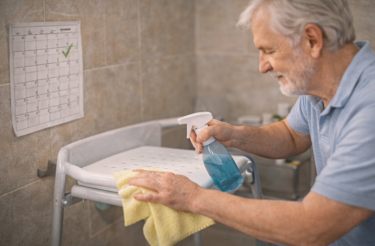 Wie oft Pflegehilfsmittel reinigen?