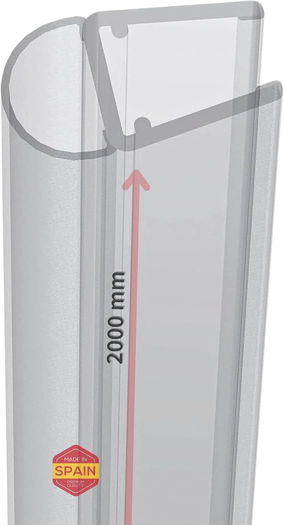 Gedotec Duschdichtung seitlich 200 cm