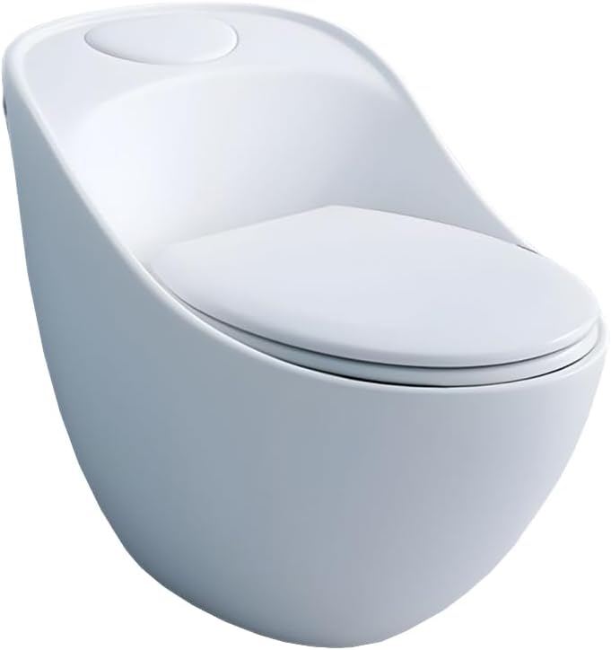 EGO INTERIORS Royalty Line Stand-WC kompakt, randlos, 4–6 l