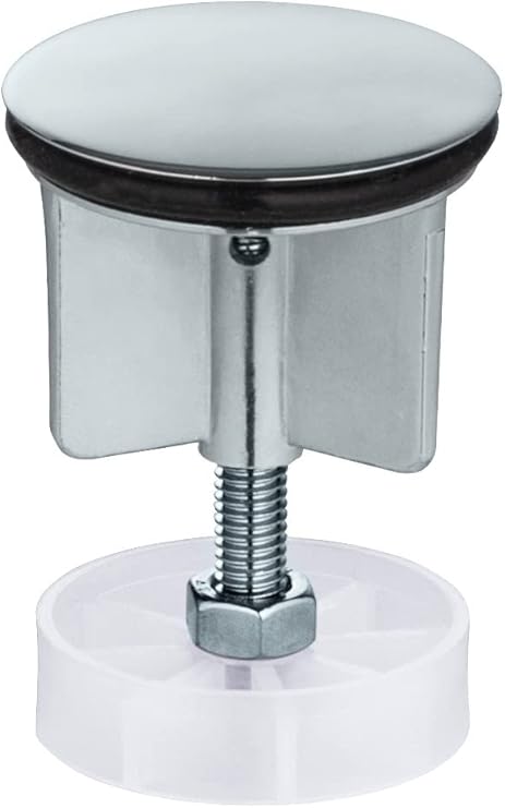 WENKO verchromter Exzenter-Spülbeckenstöpsel 38,5 mm