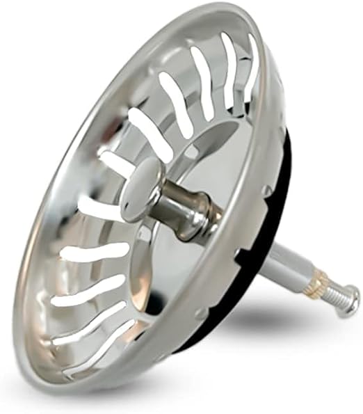 MINISMUS Siebkorb-Ablaufstopfen Edelstahl 79 mm / 82 mm