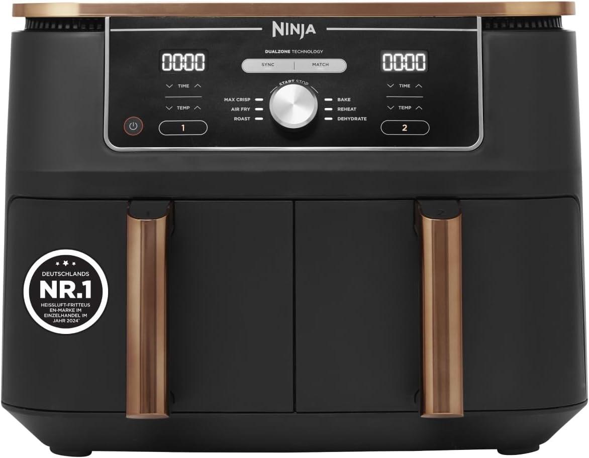 Ninja Foodi MAX Dual Zone 9,5 L – Vergleich Heißluftfritteusen