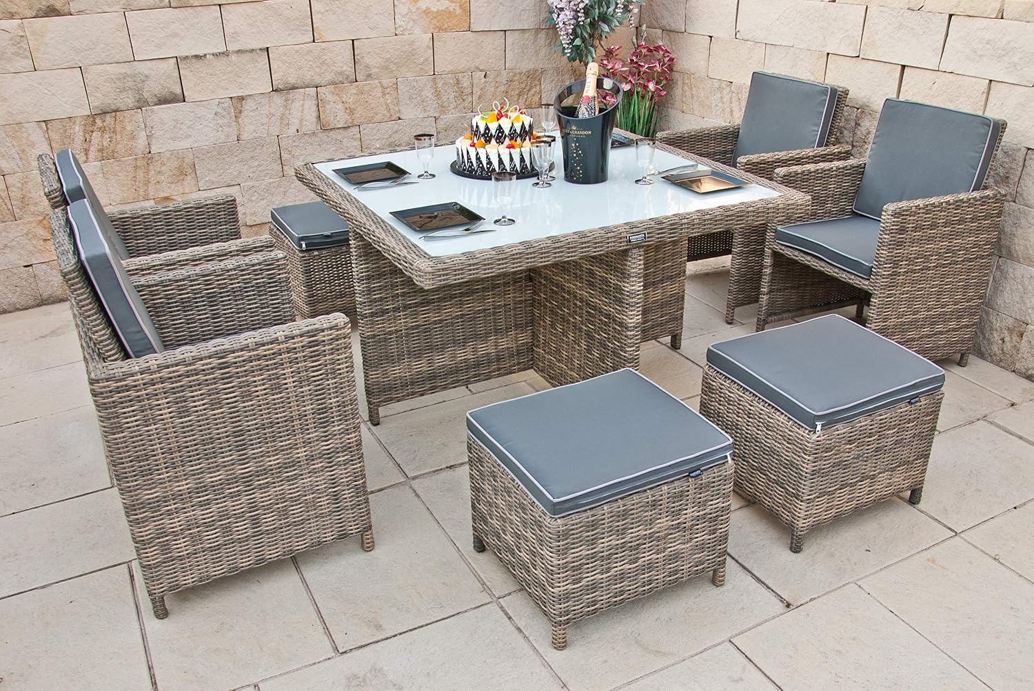 Gartentisch mit Stühlen Produktbild