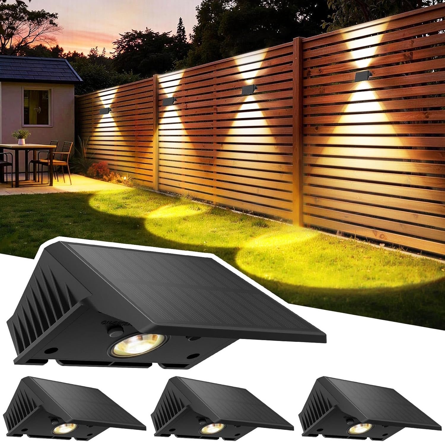Solar Wandleuchte Außen Produktbild