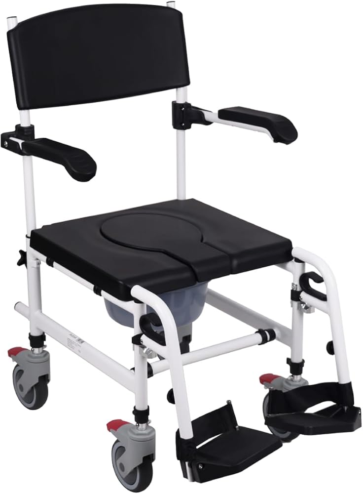 Akriva Mobile Aluminium-Toilettenstuhl