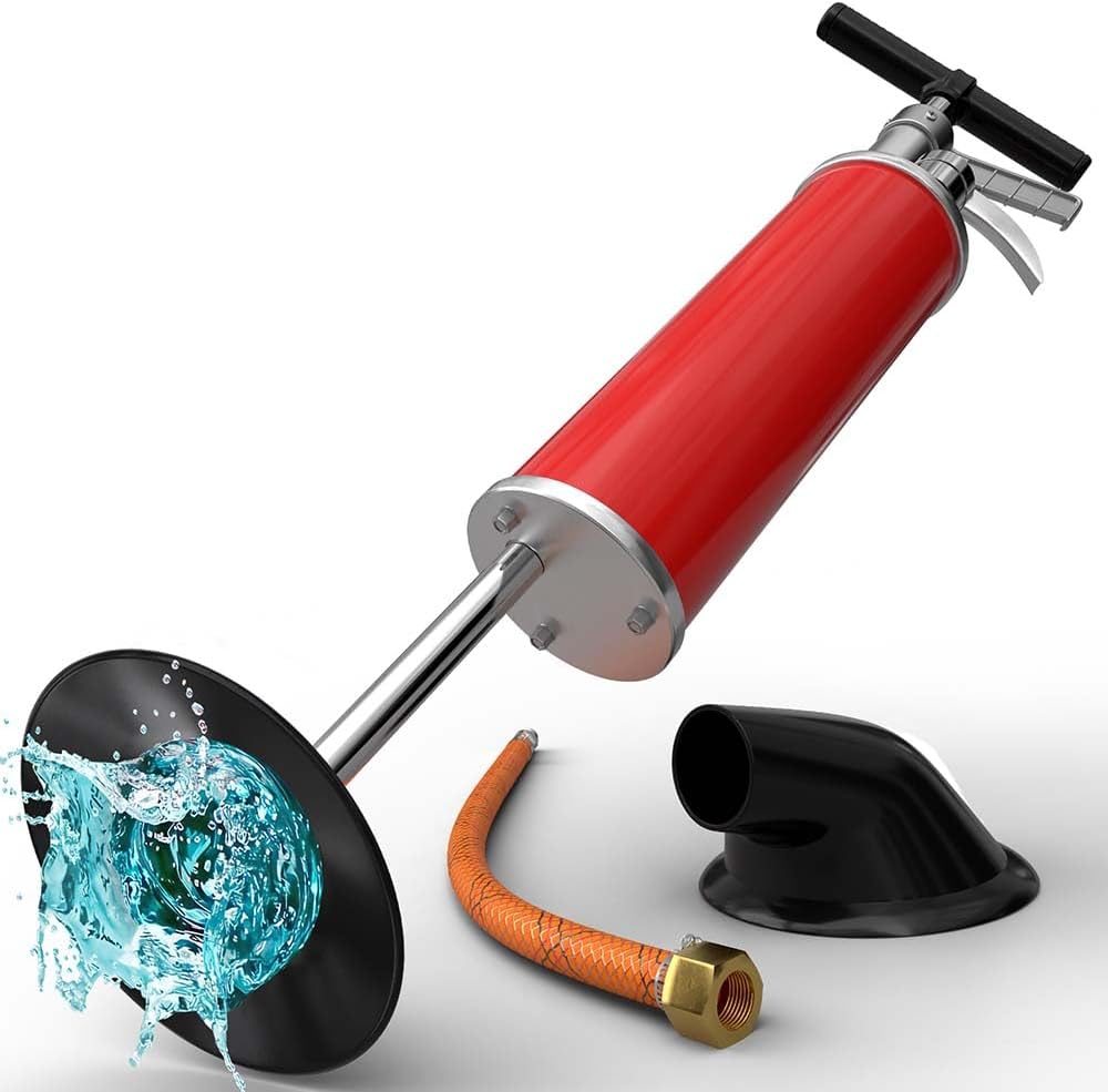 MEISTERFAKTUR XXL Rohrreinigungspumpe 8 Bar von MEISTERFAKTUR - Maximaler Druck