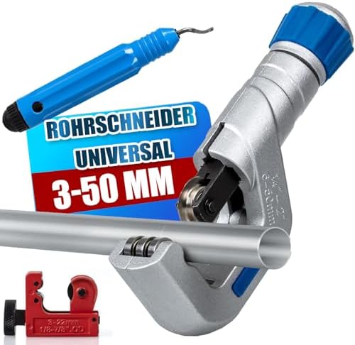 NTG Rohrschneider Set 3-50mm mit Entgrater von NTG - Günstiges Komplett-Set