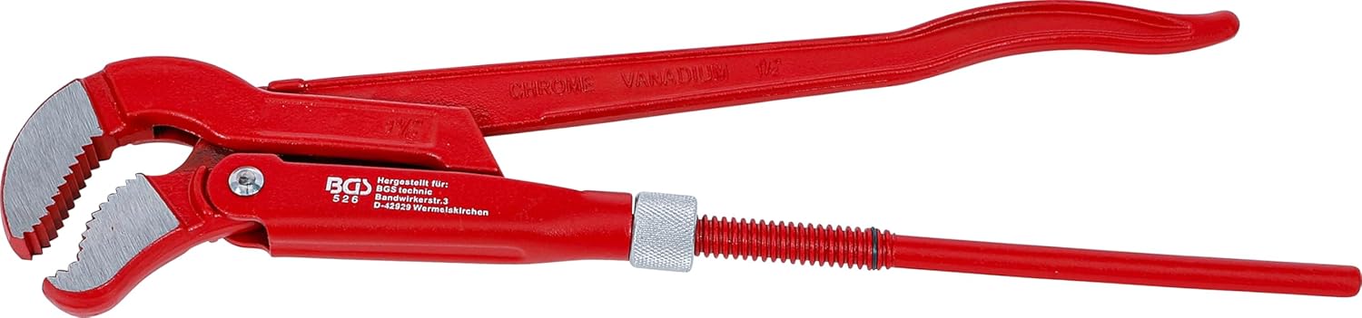 BGS 526 Eckrohrzange 1,5" DIN 5234 von BGS - Robust & Günstig