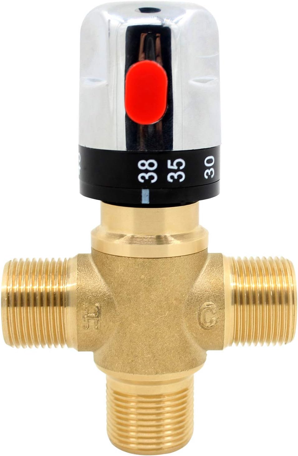 ROOwarMer 3-Wege-Thermostat-Mischventil 3/4 Zoll